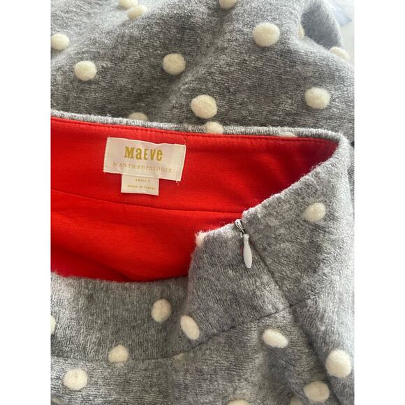 ANTHROPOLOGIE Maeve Polkadot Skirt - Picture 9 of 11